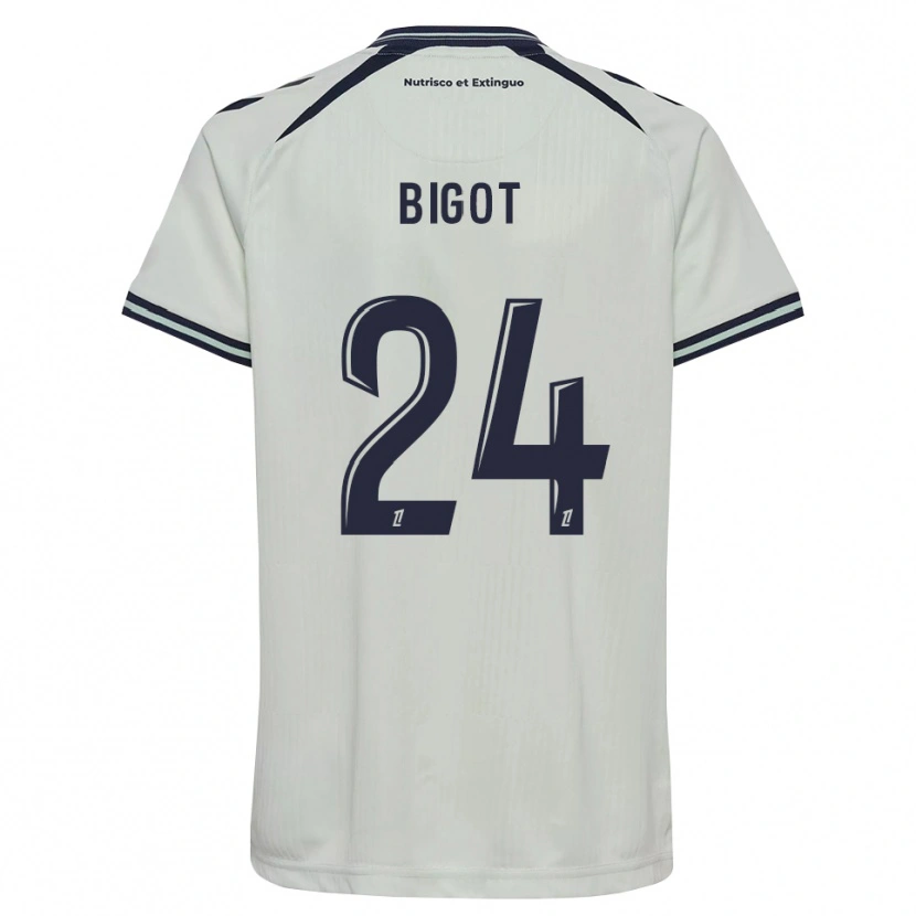 Danxen Kvinder Maureen Bigot #24 Midnatsblå Hvid Udebane Spillertrøjer 2026/27 Trøje T-Shirt