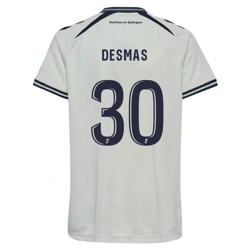 Danxen Kvinder Arthur Desmas #30 Midnatsblå Hvid Udebane Spillertrøjer 2026/27 Trøje T-Shirt