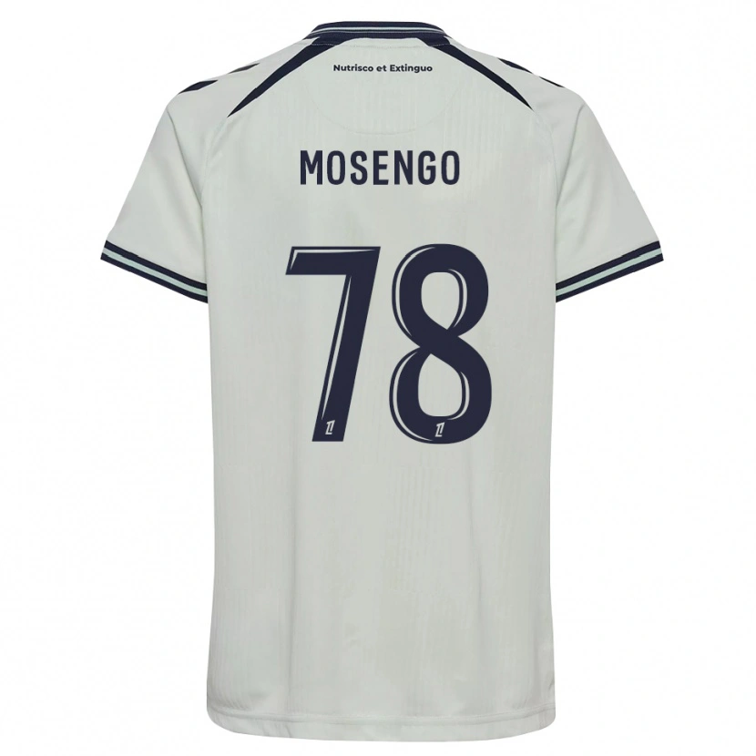 Danxen Kvinder Daren Mosengo #78 Midnatsblå Hvid Udebane Spillertrøjer 2026/27 Trøje T-Shirt
