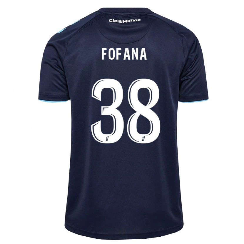 Danxen Kvinder Rayan Fofana #38 Kornblomstblå Midnatsblå Hjemmebane Spillertrøjer 2026/27 Trøje T-Shirt