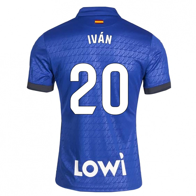 Danxen Kvinder Iván Azón #20 Blå Hvid Sort Hjemmebane Spillertrøjer 2026/27 Trøje T-Shirt