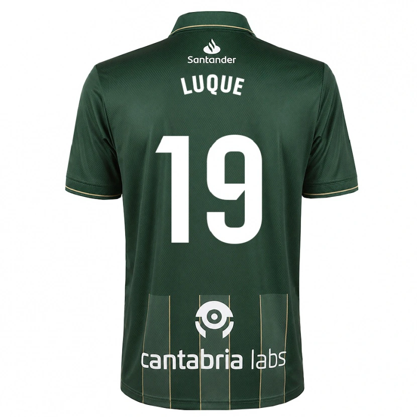 Danxen Børn Iker Luque #19 Mørk Skifergrå Hvid Udebane Spillertrøjer 2026/27 Trøje T-Shirt