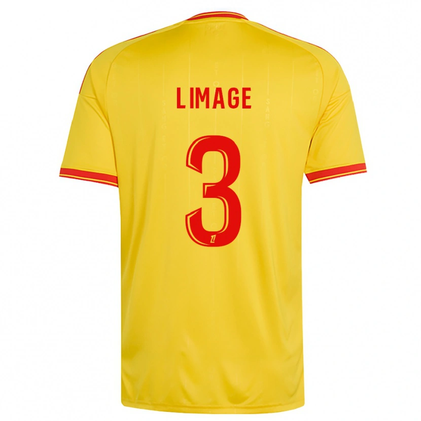 Danxen Børn Jennyfer Limage #3 Guld Orange Rød Hjemmebane Spillertrøjer 2026/27 Trøje T-Shirt