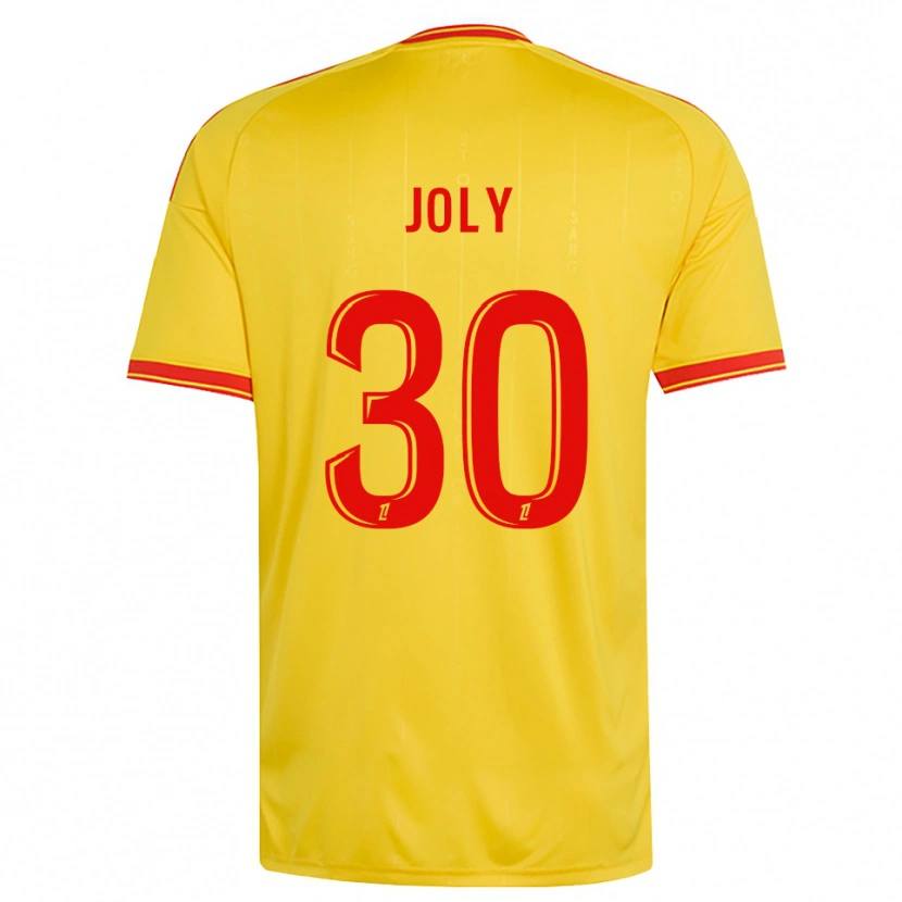 Danxen Børn Blandine Joly #30 Guld Orange Rød Hjemmebane Spillertrøjer 2026/27 Trøje T-Shirt