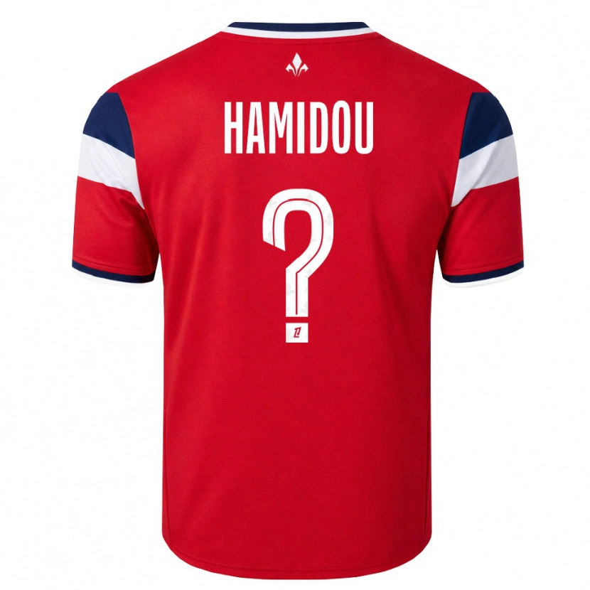 Danxen Børn Jamila Hamidou #0 Rød Hvid Kongeblå Hjemmebane Spillertrøjer 2026/27 Trøje T-Shirt