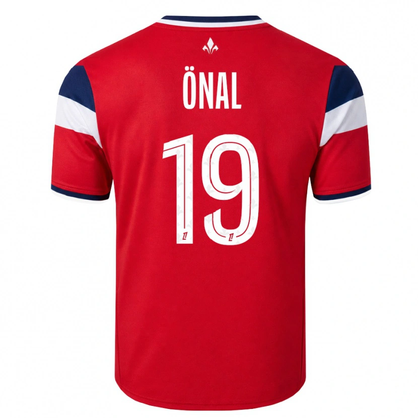 Danxen Børn Başar Önal #19 Rød Hvid Kongeblå Hjemmebane Spillertrøjer 2026/27 Trøje T-Shirt