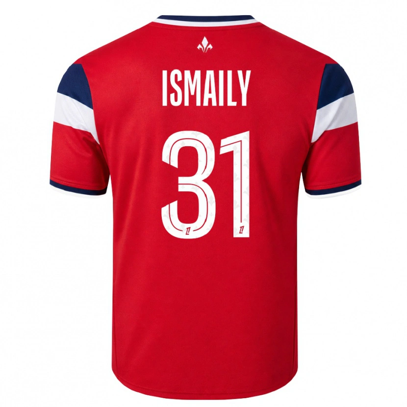 Danxen Børn Ismaily #31 Rød Hvid Kongeblå Hjemmebane Spillertrøjer 2026/27 Trøje T-Shirt