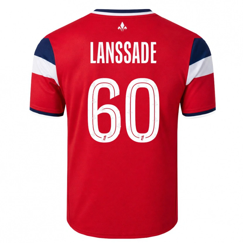 Danxen Børn Zadig Lanssade #60 Rød Hvid Kongeblå Hjemmebane Spillertrøjer 2026/27 Trøje T-Shirt