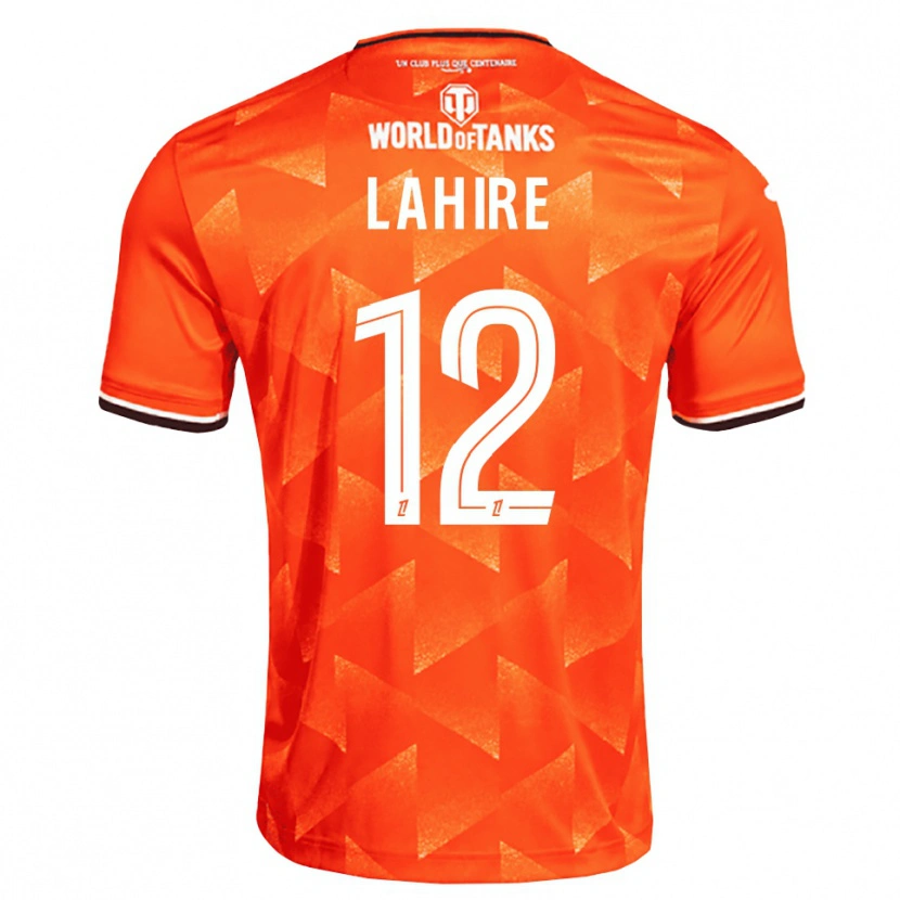 Danxen Børn Molly Lahire #12 Orange Hvid Sort Hjemmebane Spillertrøjer 2026/27 Trøje T-Shirt