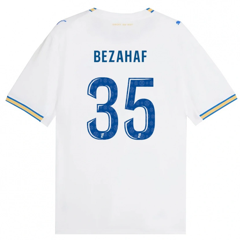 Danxen Børn Kelyann Bezahaf #35 Dodgerblå Hvid Hjemmebane Spillertrøjer 2026/27 Trøje T-Shirt