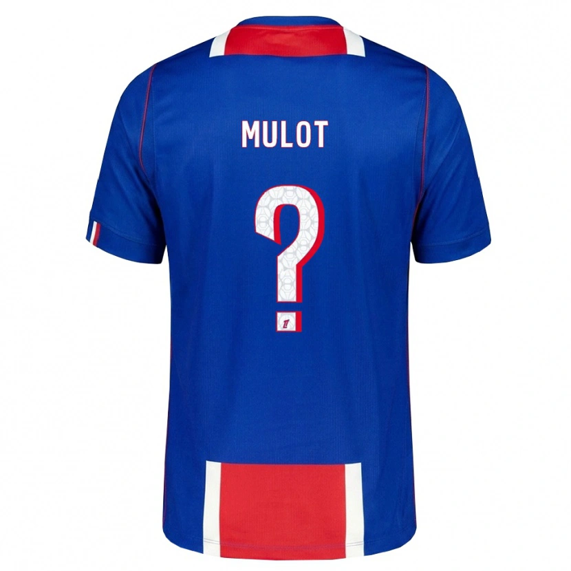 Danxen Børn Marie Mulot #0 Rød Hvid Blå Hjemmebane Spillertrøjer 2026/27 Trøje T-Shirt