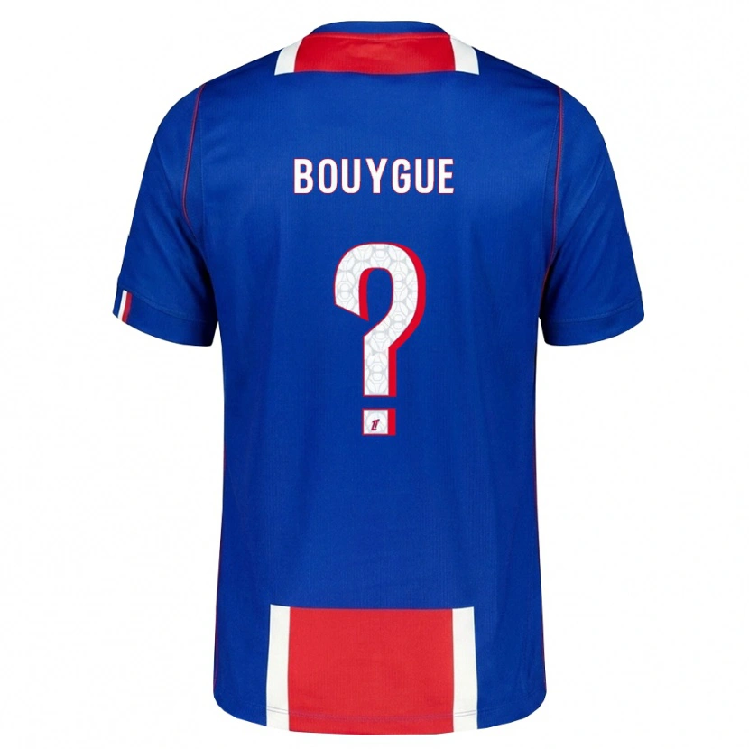 Danxen Børn Charles Bouygue #0 Rød Hvid Blå Hjemmebane Spillertrøjer 2026/27 Trøje T-Shirt