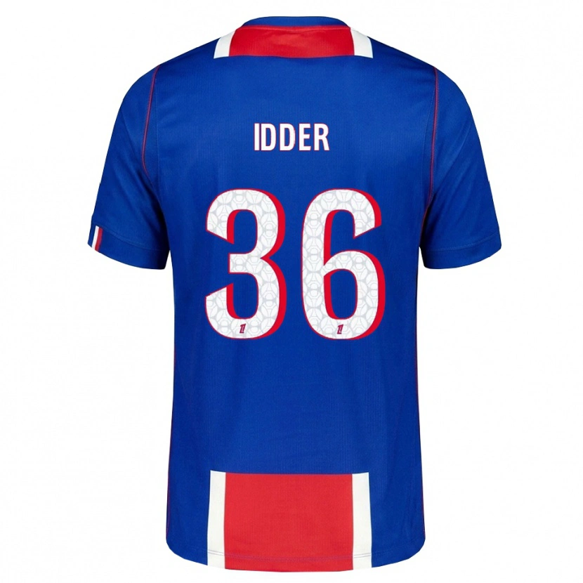 Danxen Børn Younes Idder #36 Rød Hvid Blå Hjemmebane Spillertrøjer 2026/27 Trøje T-Shirt