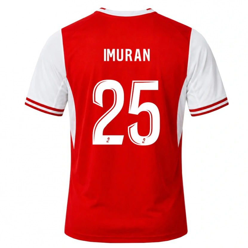 Danxen Børn Rofiat Adenike Imuran #25 Rød Hvid Hjemmebane Spillertrøjer 2026/27 Trøje T-Shirt