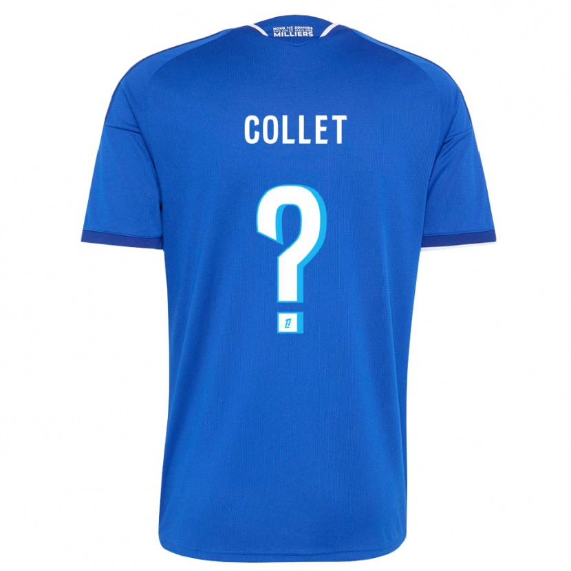 Danxen Børn Arthur Tirard Collet #0 Kongeblå Hvid Hjemmebane Spillertrøjer 2026/27 Trøje T-Shirt