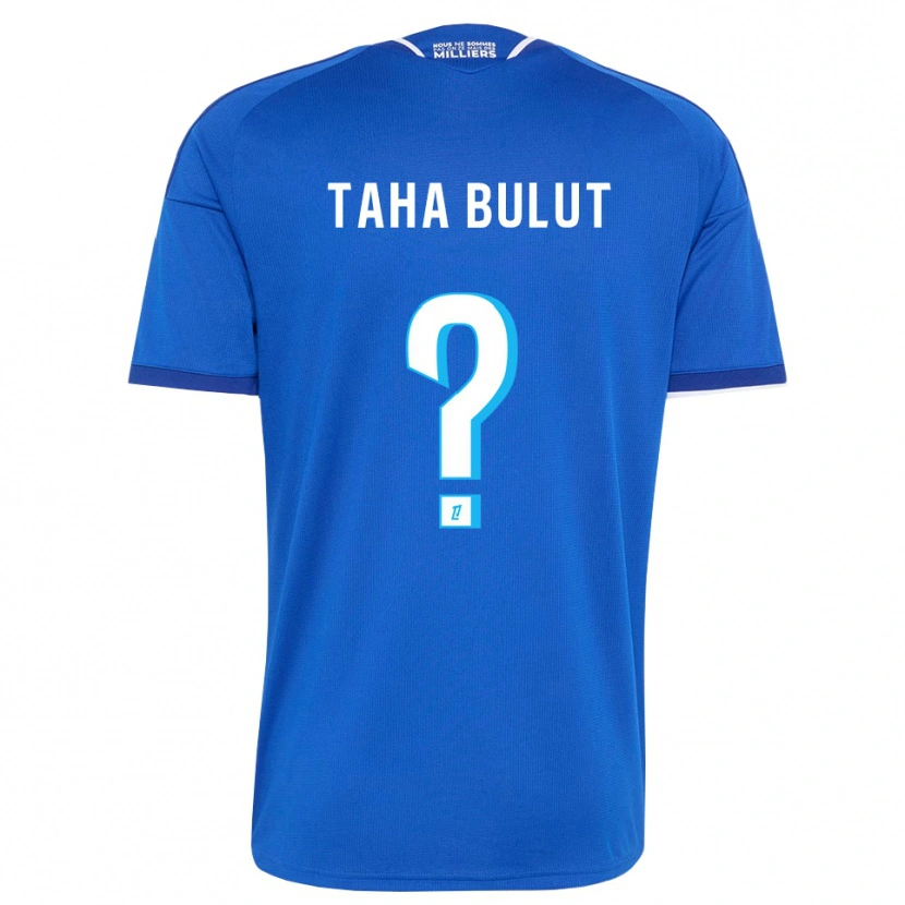 Danxen Børn Yunus Taha Bulut #0 Kongeblå Hvid Hjemmebane Spillertrøjer 2026/27 Trøje T-Shirt