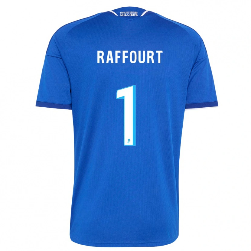 Danxen Børn Timéo Raffourt #1 Kongeblå Hvid Hjemmebane Spillertrøjer 2026/27 Trøje T-Shirt