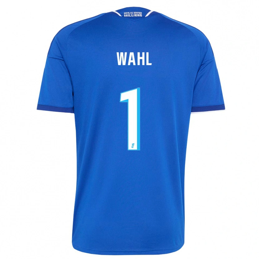 Danxen Børn Manon Wahl #1 Kongeblå Hvid Hjemmebane Spillertrøjer 2026/27 Trøje T-Shirt