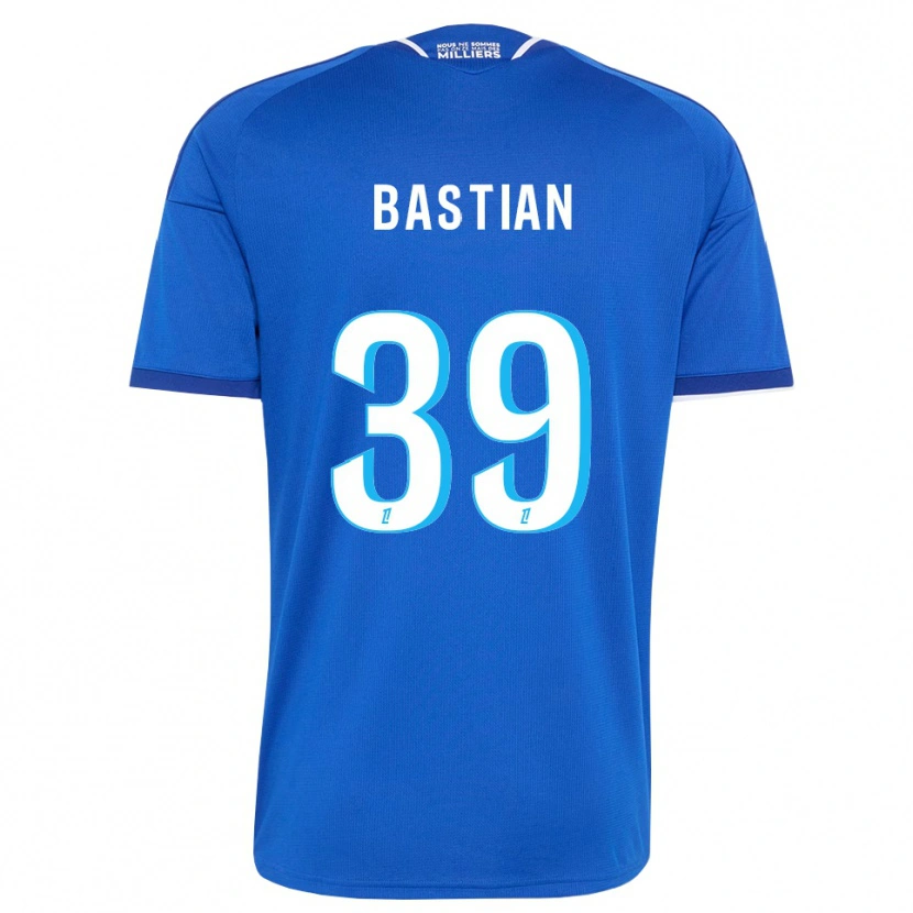 Danxen Børn Maxime Bastian #39 Kongeblå Hvid Hjemmebane Spillertrøjer 2026/27 Trøje T-Shirt