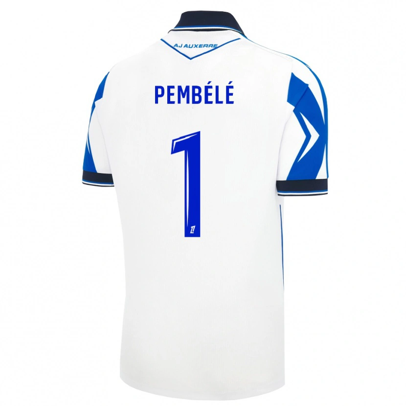 Danxen Børn Willange Pembélé #1 Sort Hvid Blå Hjemmebane Spillertrøjer 2026/27 Trøje T-Shirt