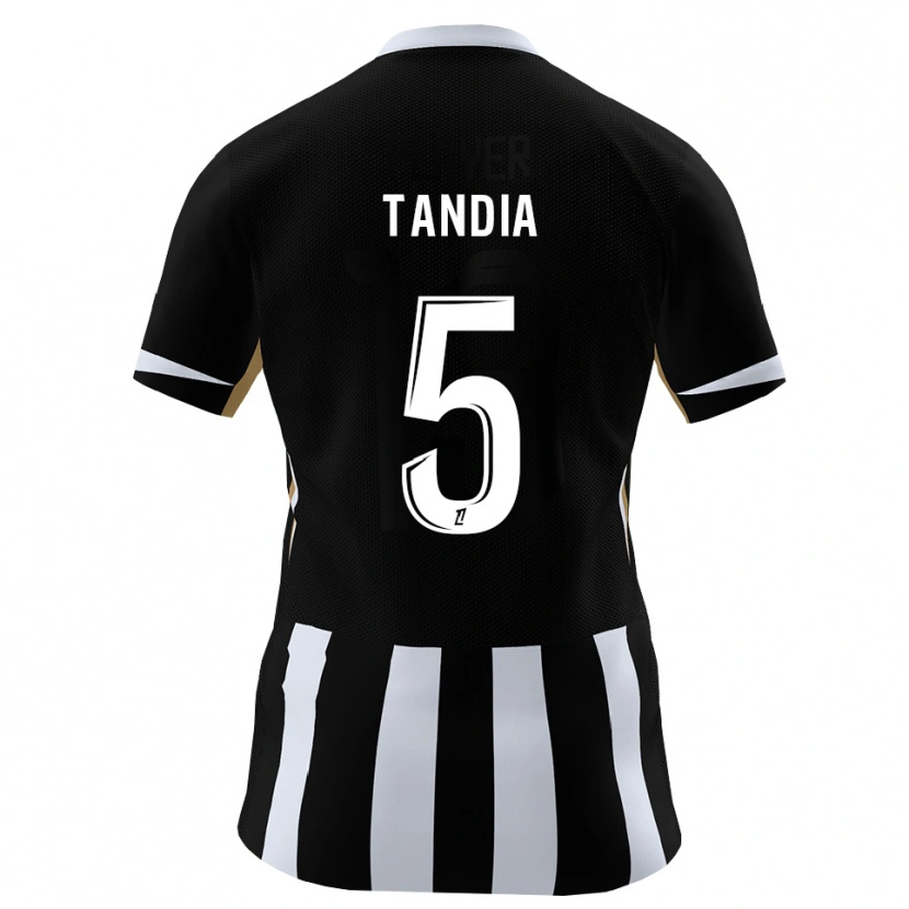 Danxen Børn Madi Tandia #5 Sort Blå Hjemmebane Spillertrøjer 2026/27 Trøje T-Shirt