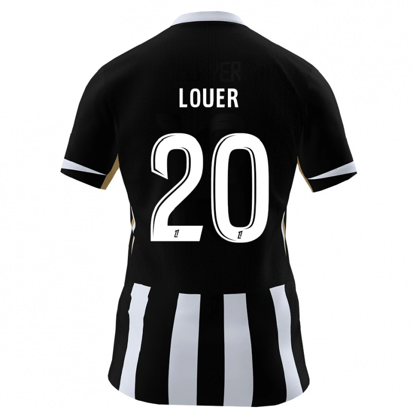 Danxen Børn Marius Louër #20 Sort Blå Hjemmebane Spillertrøjer 2026/27 Trøje T-Shirt