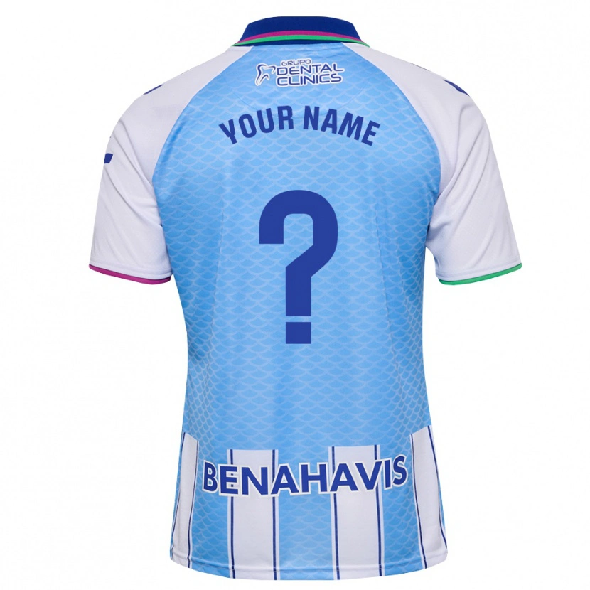 Danxen Børn Dit Navn #0 Dyb Himmelblå Hvid Hjemmebane Spillertrøjer 2026/27 Trøje T-Shirt