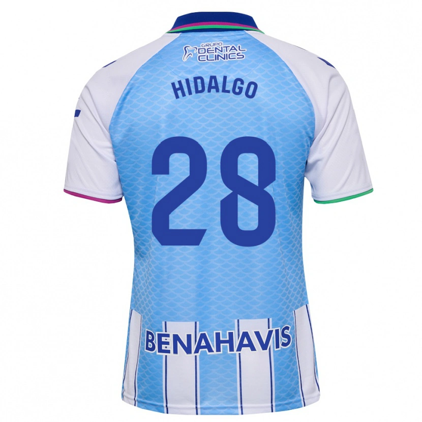 Danxen Børn Rafita Hidalgo #28 Dyb Himmelblå Hvid Hjemmebane Spillertrøjer 2026/27 Trøje T-Shirt