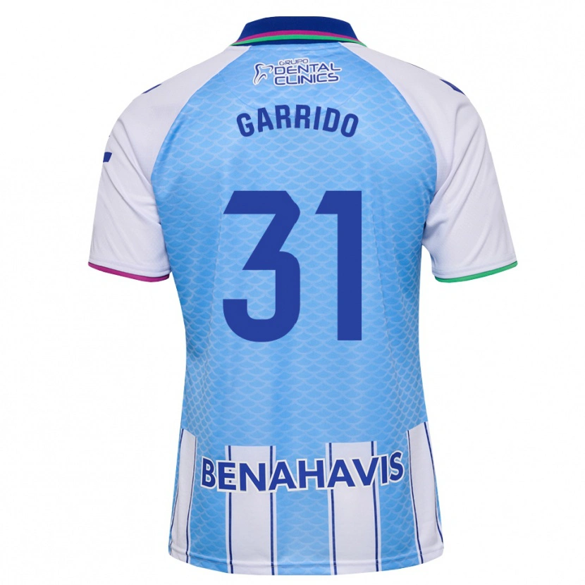 Danxen Børn Rafita Garrido #31 Dyb Himmelblå Hvid Hjemmebane Spillertrøjer 2026/27 Trøje T-Shirt