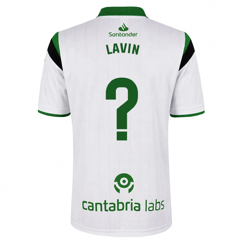 Danxen Børn Raul Lavin #0 Hvid Grøn Sort Hjemmebane Spillertrøjer 2026/27 Trøje T-Shirt