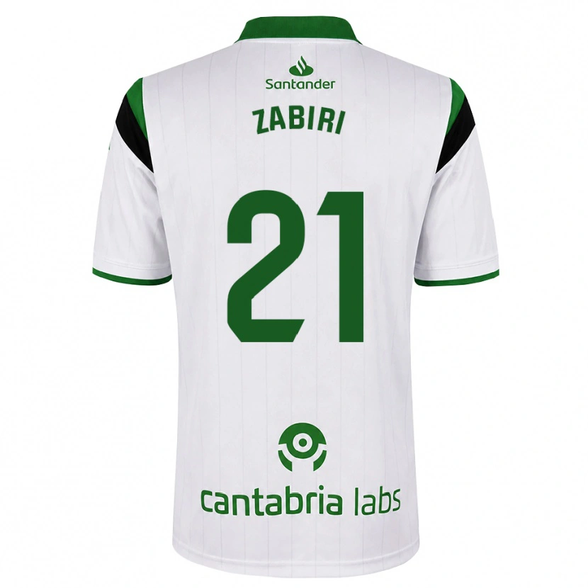 Danxen Børn Yassir Zabiri #21 Hvid Grøn Sort Hjemmebane Spillertrøjer 2026/27 Trøje T-Shirt