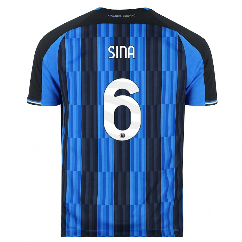 Danxen Børn Sebastian Sina #6 Blå Sort Rød Hjemmebane Spillertrøjer 2026/27 Trøje T-Shirt