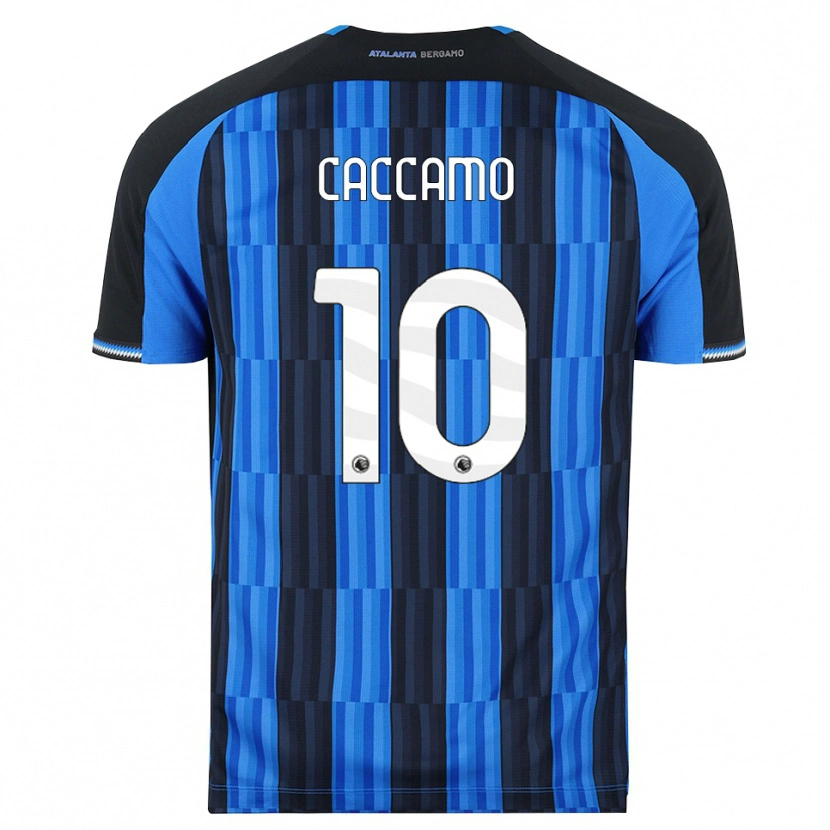 Danxen Børn Patrizia Caccamo #10 Blå Sort Rød Hjemmebane Spillertrøjer 2026/27 Trøje T-Shirt