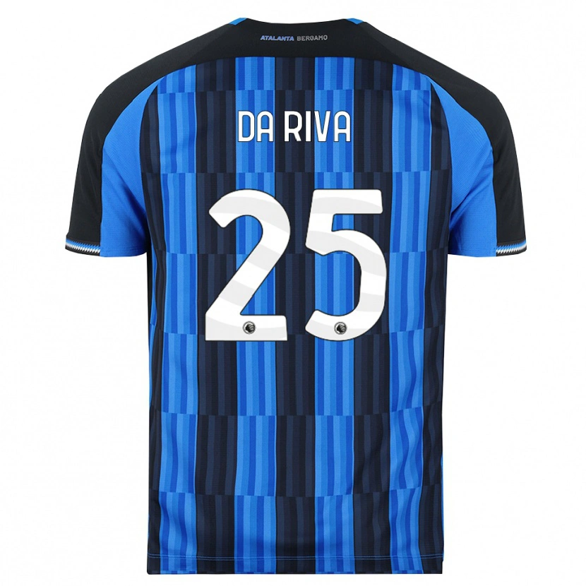Danxen Børn Jacopo Da Riva #25 Blå Sort Rød Hjemmebane Spillertrøjer 2026/27 Trøje T-Shirt
