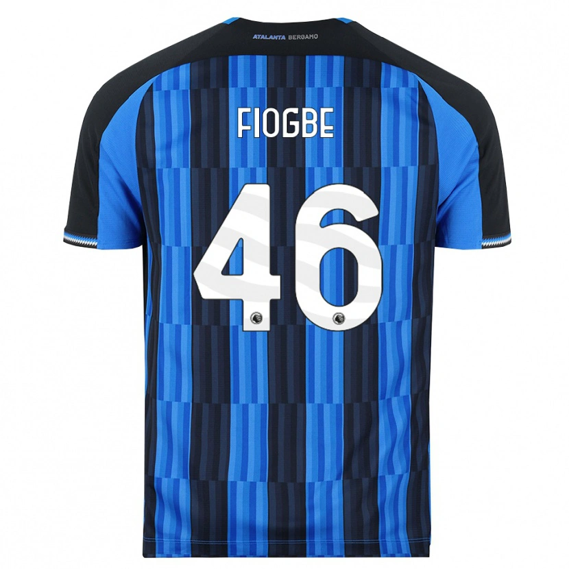 Danxen Børn Candas Fiogbe #46 Blå Sort Rød Hjemmebane Spillertrøjer 2026/27 Trøje T-Shirt