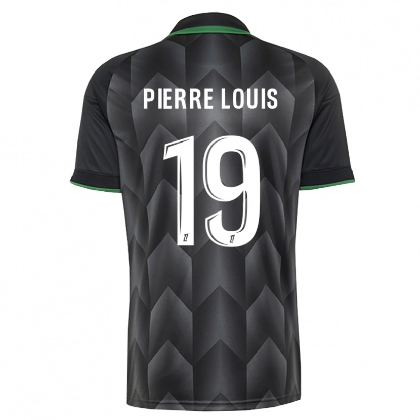 Danxen Børn Dayana Pierre-Louis #19 Hvid Sort Grøn Udebane Spillertrøjer 2026/27 Trøje T-Shirt