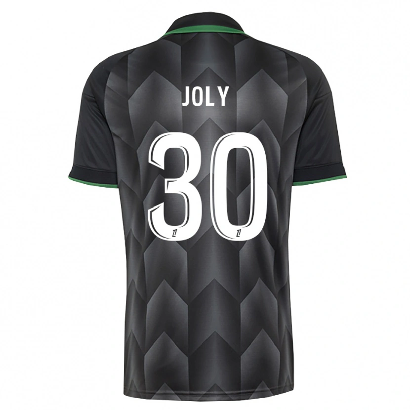 Danxen Børn Blandine Joly #30 Hvid Sort Grøn Udebane Spillertrøjer 2026/27 Trøje T-Shirt
