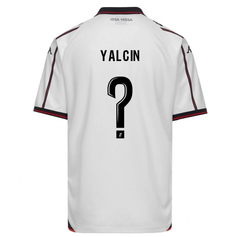 Danxen Børn Noah Yalcin #0 Sort Hvid Udebane Spillertrøjer 2026/27 Trøje T-Shirt