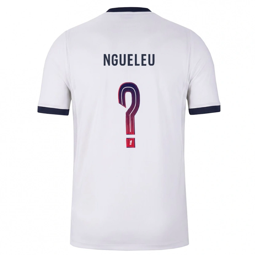 Danxen Børn Soufiya Ngueleu #0 Hvid Sort Rød Udebane Spillertrøjer 2026/27 Trøje T-Shirt