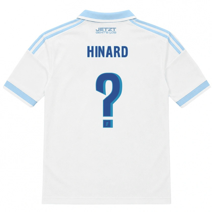 Danxen Børn Noa Hinard #0 Lys Himmelblå Hvid Rød Udebane Spillertrøjer 2026/27 Trøje T-Shirt