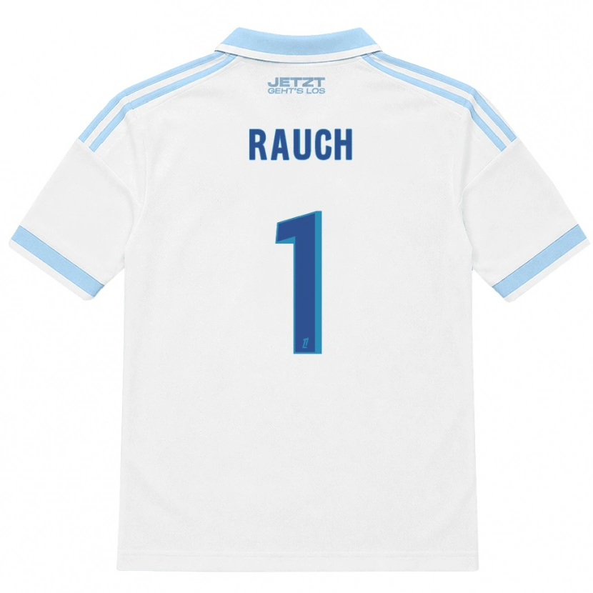Danxen Børn Hugo Rauch #1 Lys Himmelblå Hvid Rød Udebane Spillertrøjer 2026/27 Trøje T-Shirt