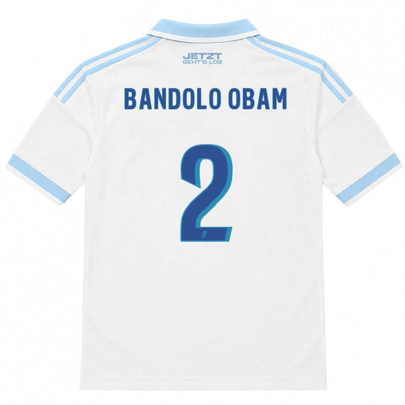 Danxen Børn Randy Bandolo Obam #2 Lys Himmelblå Hvid Rød Udebane Spillertrøjer 2026/27 Trøje T-Shirt