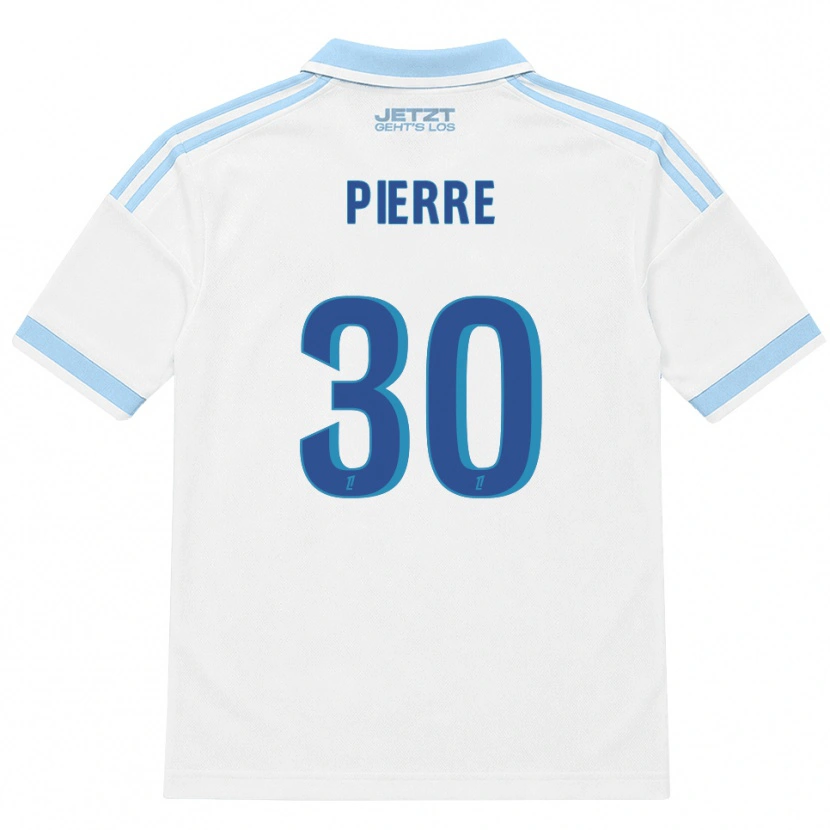 Danxen Børn Alexandre Pierre #30 Lys Himmelblå Hvid Rød Udebane Spillertrøjer 2026/27 Trøje T-Shirt