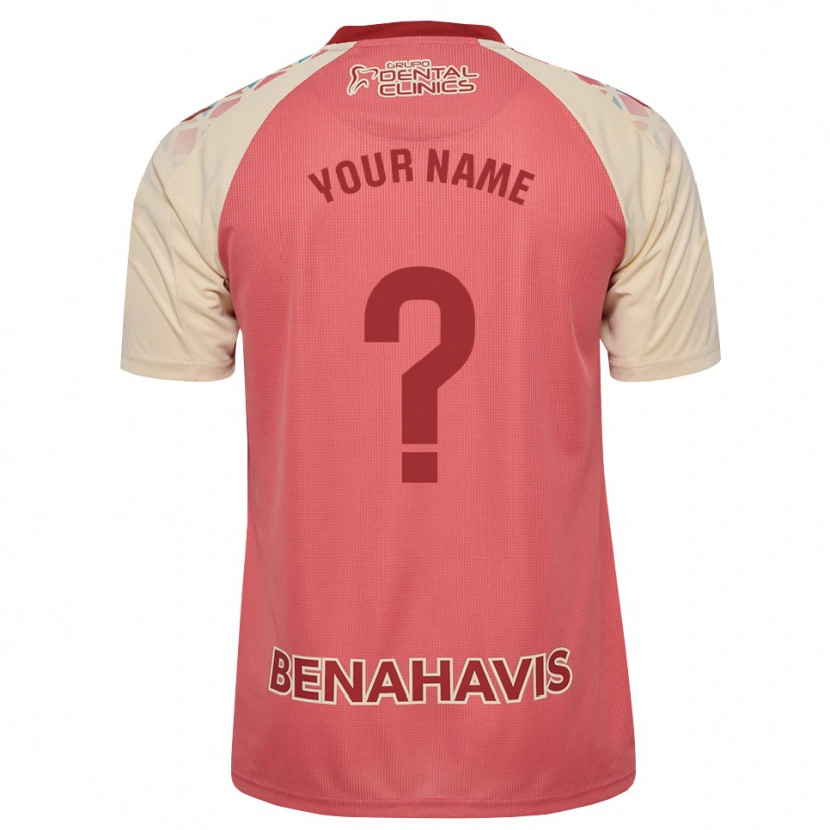 Danxen Børn Dit Navn #0 Lys Pink Rød Blå Udebane Spillertrøjer 2026/27 Trøje T-Shirt