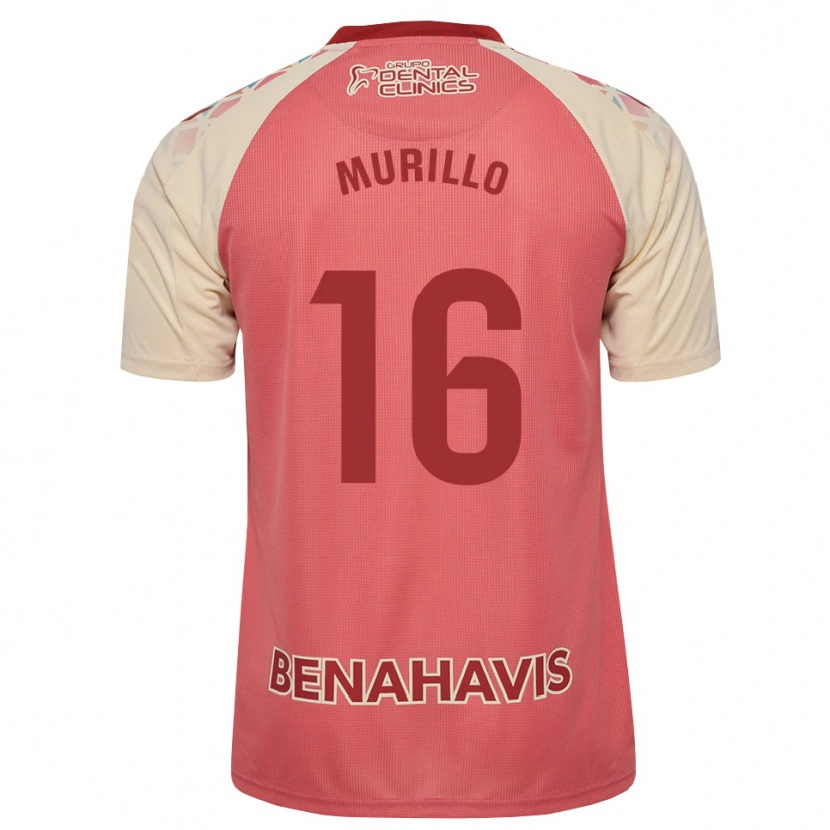 Danxen Børn Diego Murillo #16 Lys Pink Rød Blå Udebane Spillertrøjer 2026/27 Trøje T-Shirt
