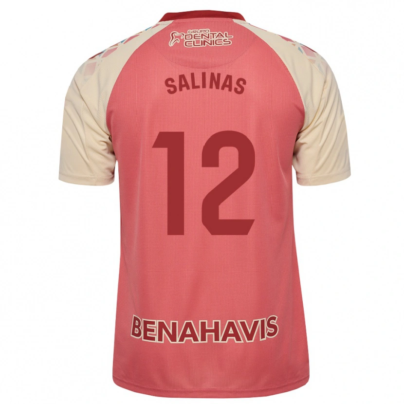 Danxen Børn José Salinas #12 Lys Pink Rød Blå Udebane Spillertrøjer 2026/27 Trøje T-Shirt