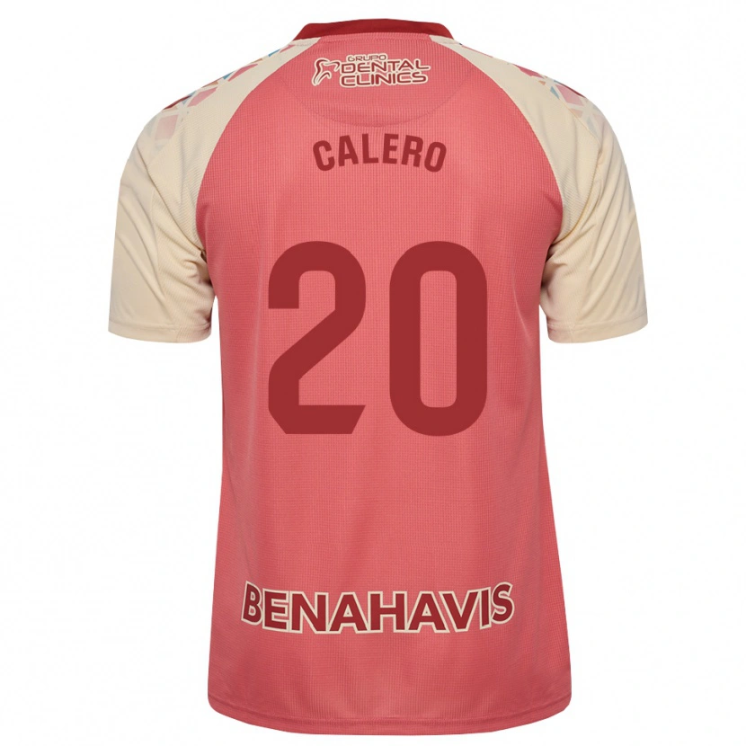 Danxen Børn Fernando Calero #20 Lys Pink Rød Blå Udebane Spillertrøjer 2026/27 Trøje T-Shirt