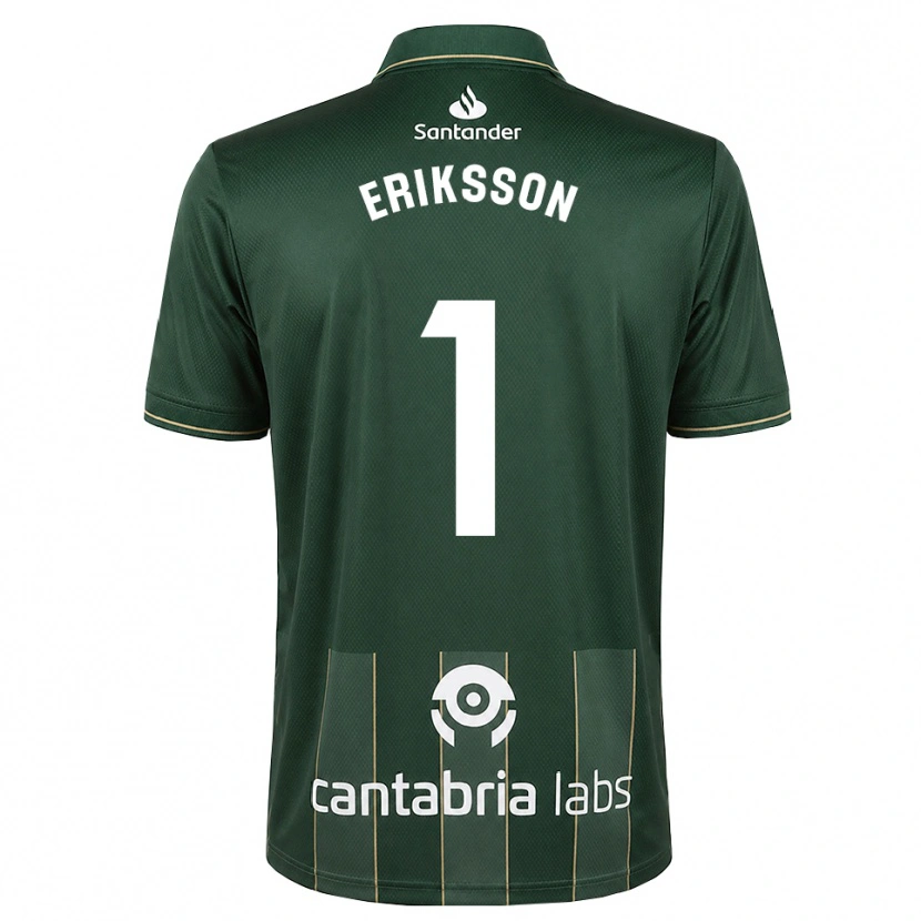 Danxen Børn Simon Eriksson #1 Mørk Skifergrå Hvid Udebane Spillertrøjer 2026/27 Trøje T-Shirt