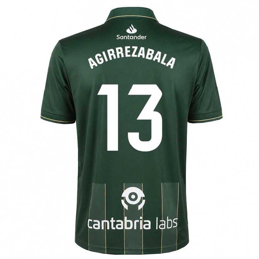 Danxen Børn Julen Agirrezabala #13 Mørk Skifergrå Hvid Udebane Spillertrøjer 2026/27 Trøje T-Shirt