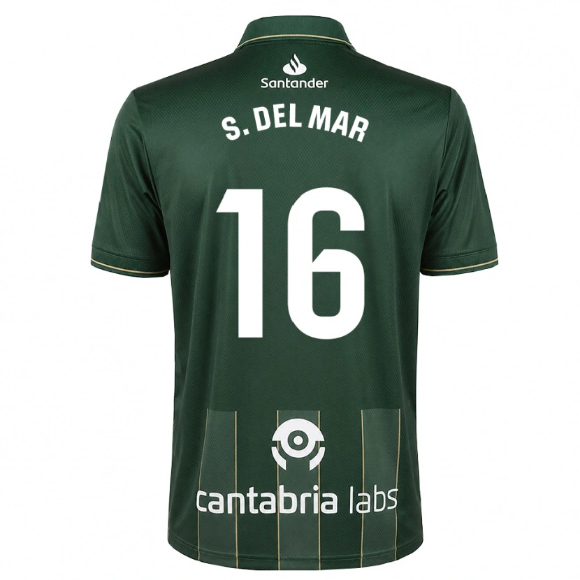 Danxen Børn Sonia Del Mar Perlaza Urquijo #16 Mørk Skifergrå Hvid Udebane Spillertrøjer 2026/27 Trøje T-Shirt